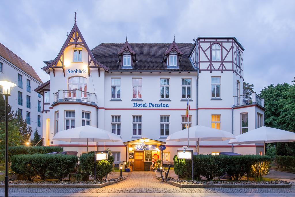 Hotel-Pension Seeblick Kuhlungsborn Bagian luar foto
